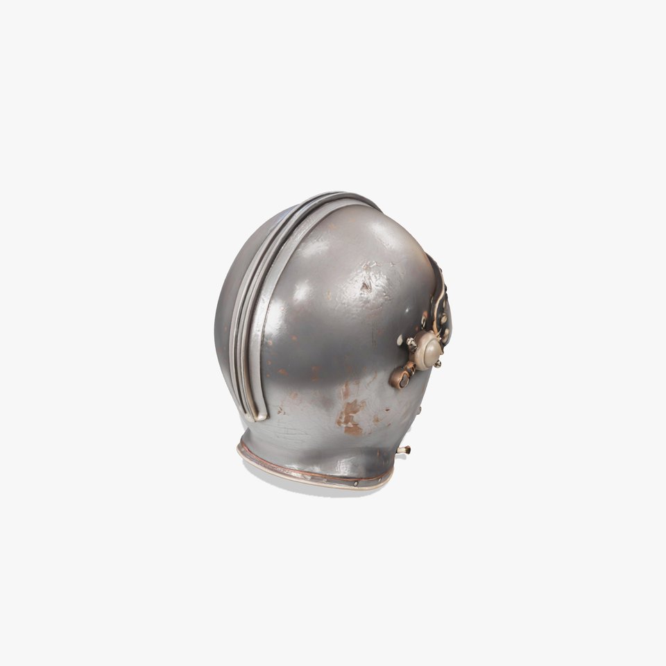 Medieval Armor Helmet with Detailed Metalwork model pack